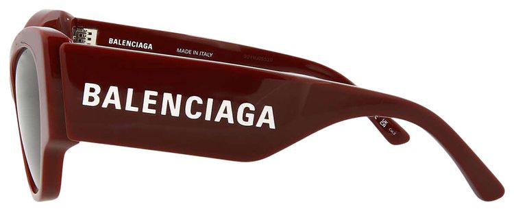 Balenciaga Cat Eye Sunglasses BurgundyRed