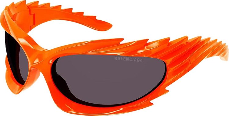 Balenciaga Wrap Around Sunglasses OrangeGrey