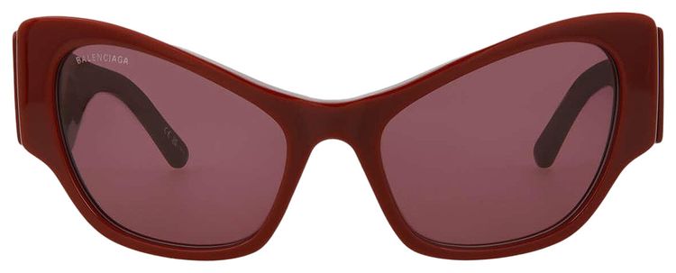 Balenciaga Cat Eye Sunglasses BurgundyRed