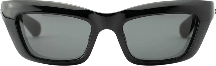 Bottega Veneta Square Sunglasses BlackGrey