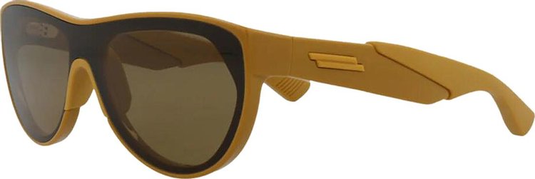 Bottega Veneta Unapologetic Sunglasses YellowBrown