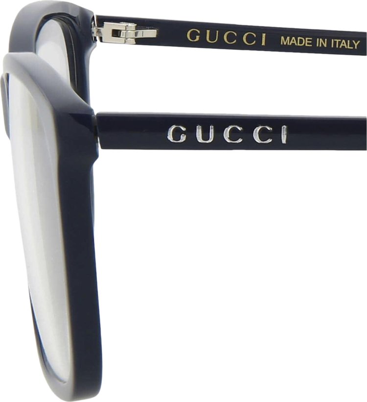 Gucci Square Sunglasses BlueTransparent