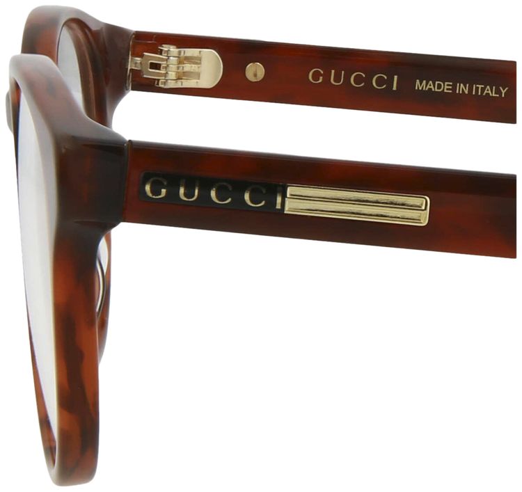Gucci Round Sunglasses HavanaTransparent