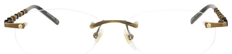 Gucci Oval Sunglasses GoldTransparent