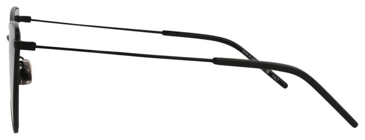 Saint Laurent Geometric Sunglasses Black