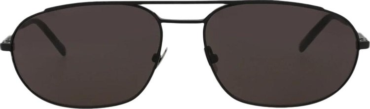 Saint Laurent Oval Sunglasses Black