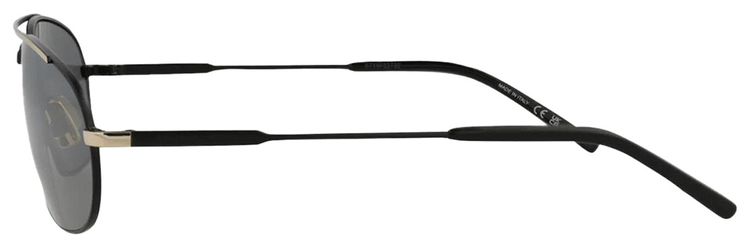 Saint Laurent Oval Sunglasses BlackSilver