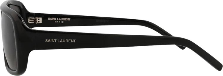 Saint Laurent Rectangular Sunglasses Black