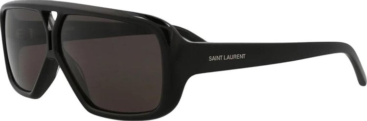 Saint Laurent Rectangular Sunglasses Black