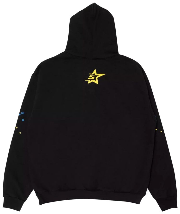 Sp5der Pullover Hoodie Black