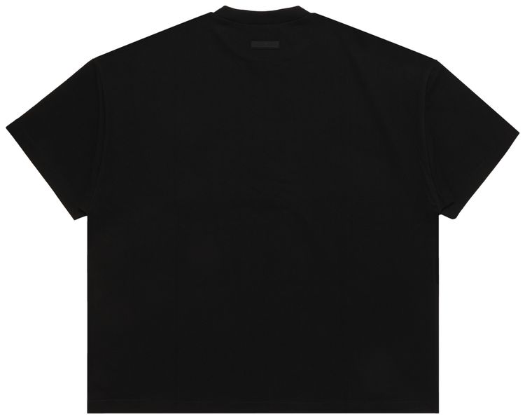 Fear of God Essentials Heavy Jersey Crewneck T Shirt Jet Black