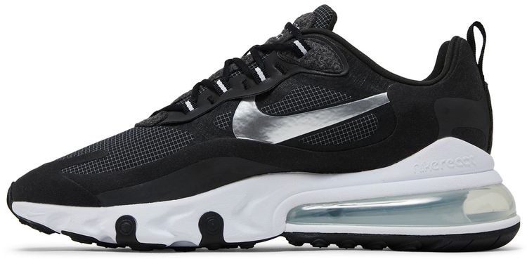 Nike Air Max 270 React Metallic Silver