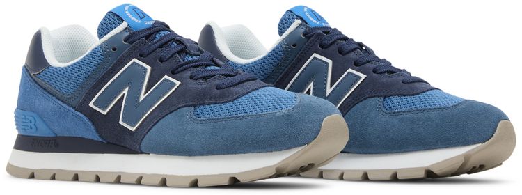 New Balance 574 Natural Indigo Laser Blue