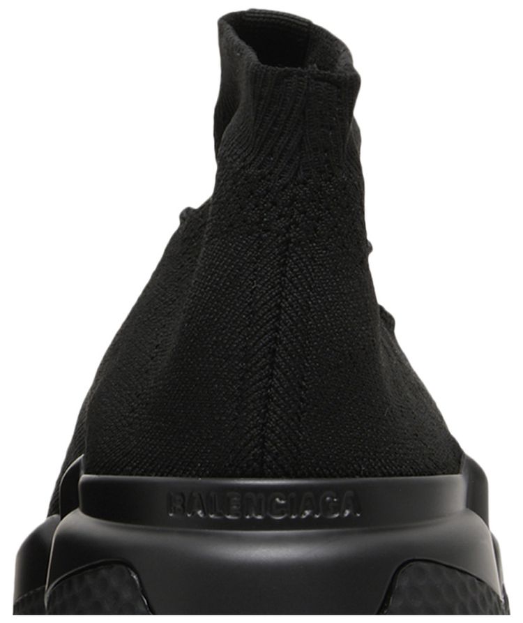 Balenciaga Speed Lace Up Sneaker Black