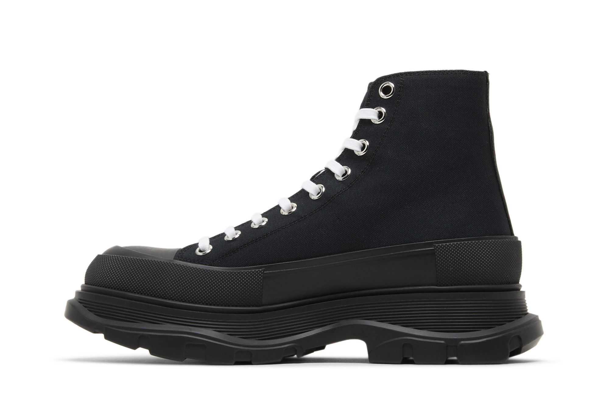 Buy Alexander McQueen Tread Slick High 'Black' - 705659