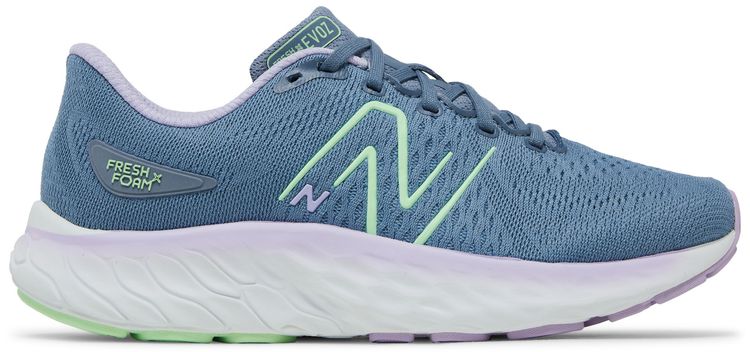 New Balance Wmns Fresh Foam X EVOZ v3 Wide Arctic Grey Cyber Lilac