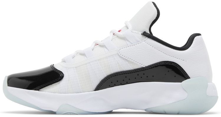 Wmns Air Jordan 11 CMFT Low White Black Blue Tint