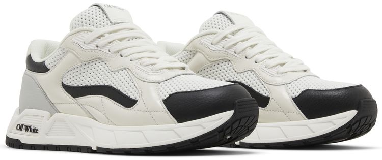 Off White Wmns Runner B Sneaker White Black