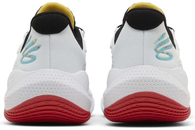 Under Armour Curry Splash 24 White Belt Blue