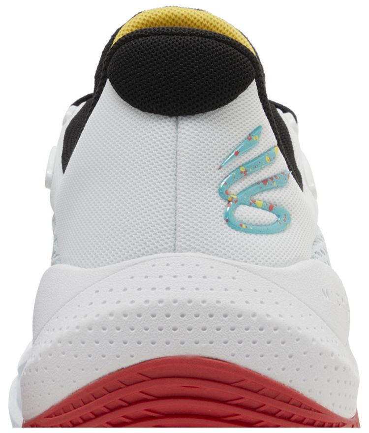 Under Armour Curry Splash 24 White Belt Blue