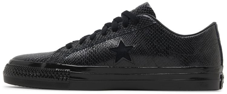 Jamie Platt x Converse One Star Pro Ox Low Black Snakeskin