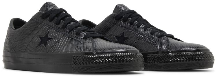 Jamie Platt x Converse One Star Pro Ox Low Black Snakeskin