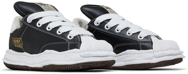 Maison Mihara Yasuhiro Blakey Puffer OG Sole Leather Low Black White