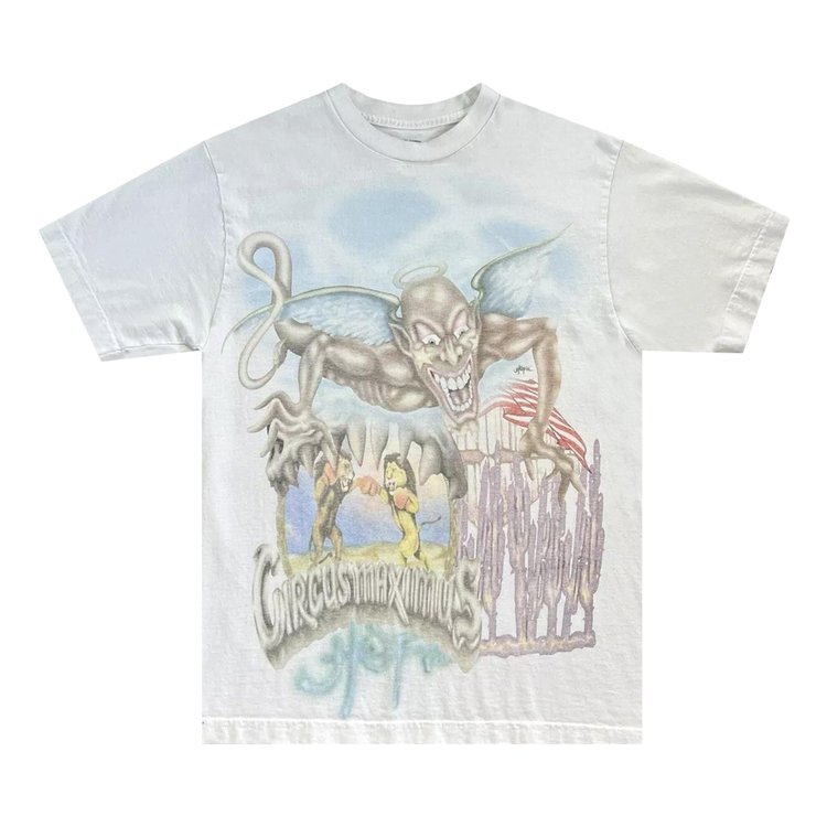 Cactus Jack by Travis Scott Utopia Circus Maximus Tour III Tee White