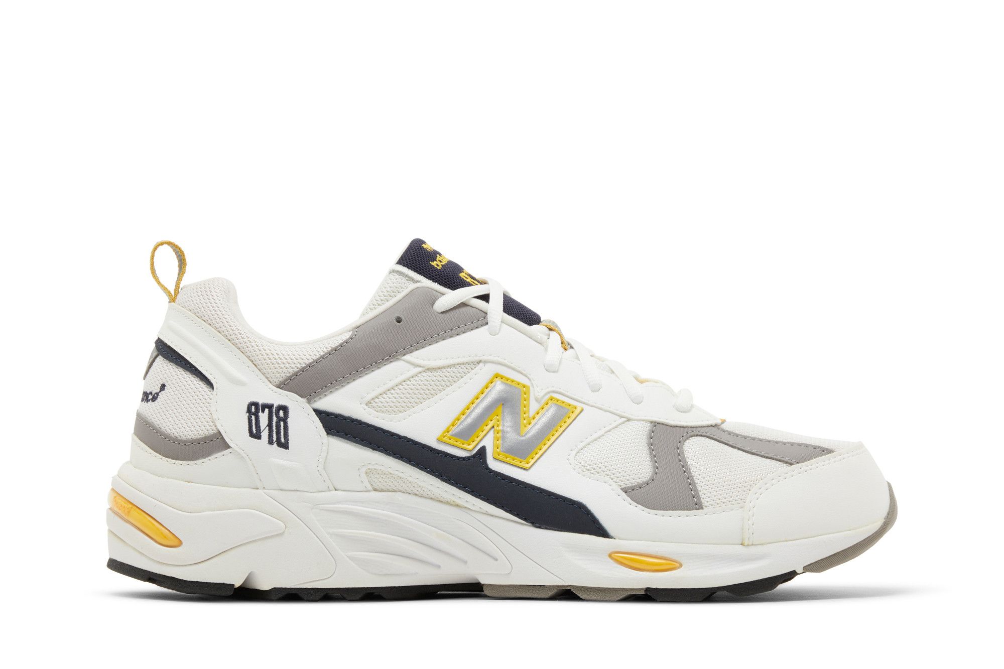 New balance 878 white yellow 2025