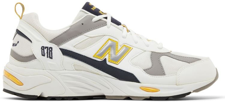New Balance 878 White Yellow Black Grey