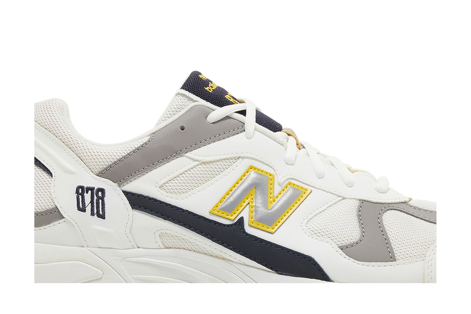 New balance 878 white yellow shop