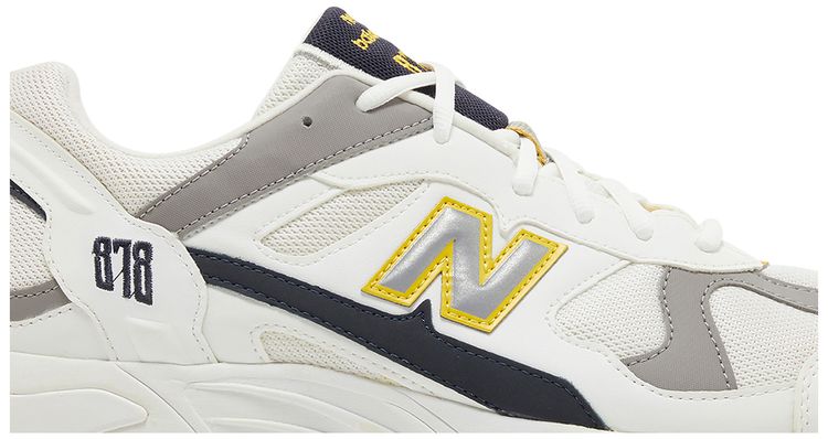 New Balance 878 White Yellow Black Grey
