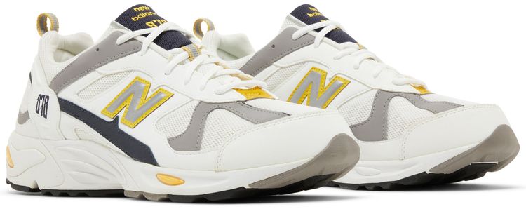 New Balance 878 White Yellow Black Grey