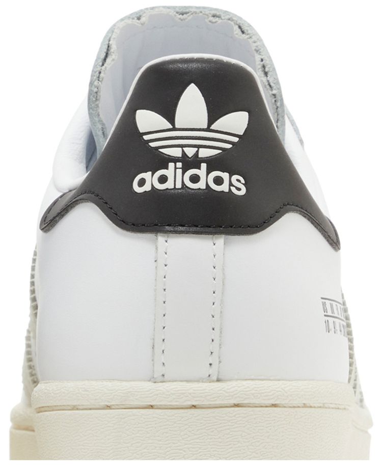 Adidas Superstar Size Tag   Cloud White