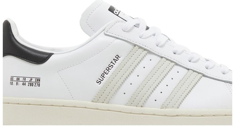 Adidas Superstar Size Tag   Cloud White
