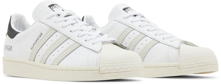 Adidas Superstar Size Tag   Cloud White