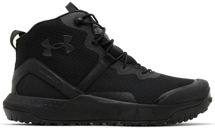 Under Armour Micro G Valsetz Zip Mid Tactical Boots Black Jet Grey
