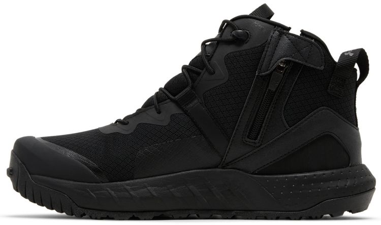 Under Armour Micro G Valsetz Zip Mid Tactical Boots Black Jet Grey