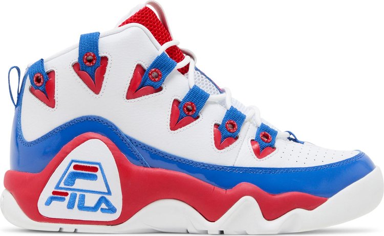 Grant Hill 1 White Red Blue