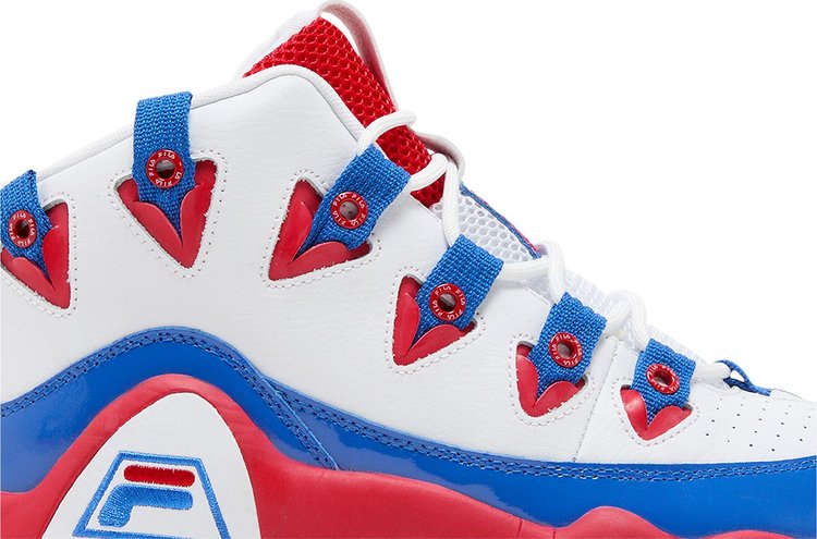 Grant Hill 1 White Red Blue