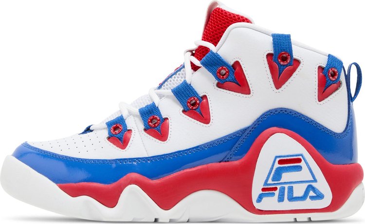 Grant Hill 1 White Red Blue