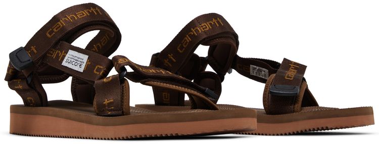 Carhartt WIP x Suicoke DEPA 2Cab Brown