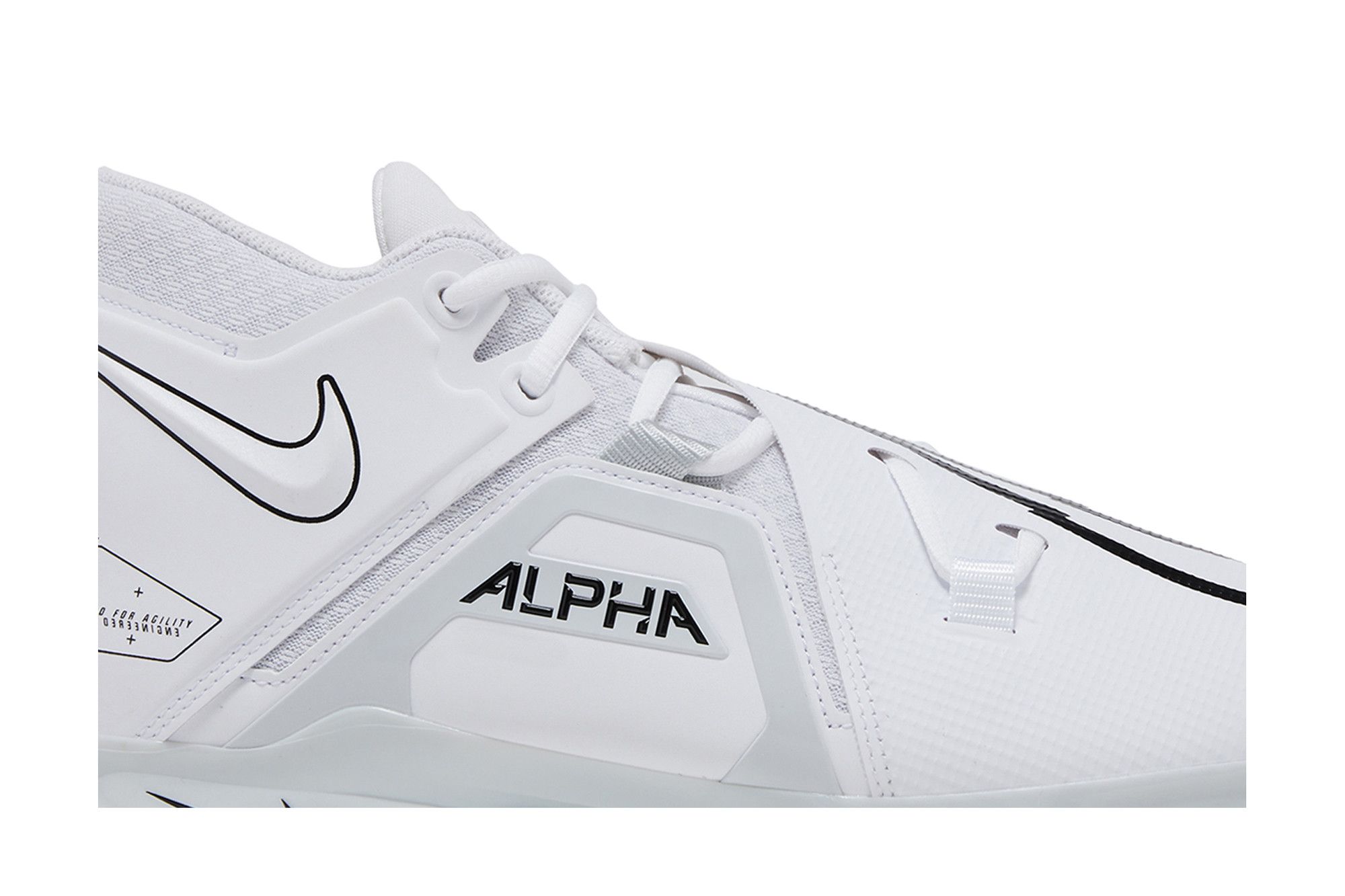 Buy Nike Alpha Menace Pro 3 'White Black' - CT6649 109 | GOAT