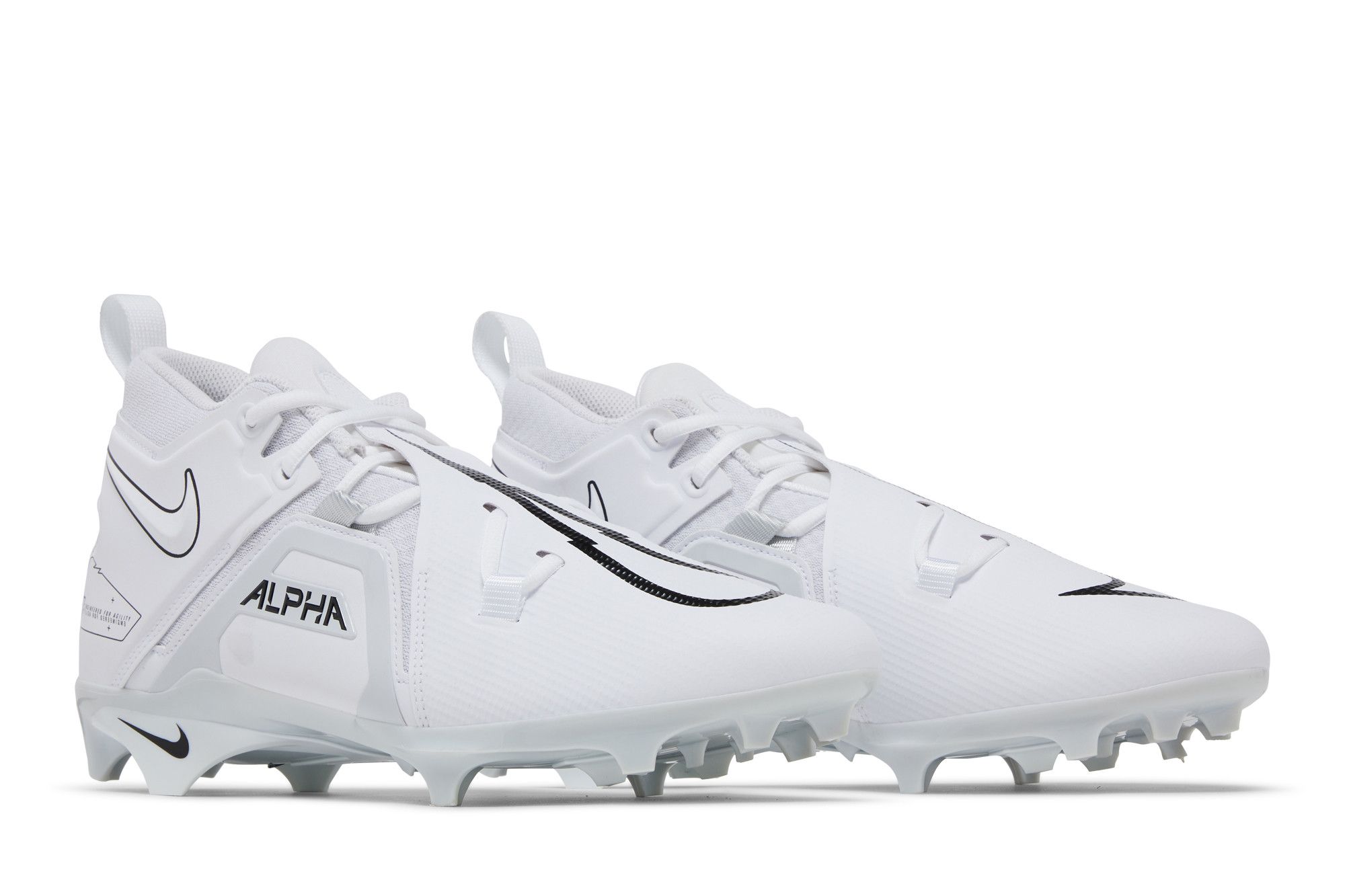 NIKE ALPHA MENACE PRO 3ホワイト スパイク 27.5㎝ 白 New Nike Alpha Menace Pro 3 White Grey Football Cleat Men