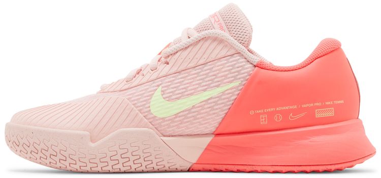 Wmns Wmns NikeCourt Air Zoom Vapor Pro 2 Pink Bloom Adobe