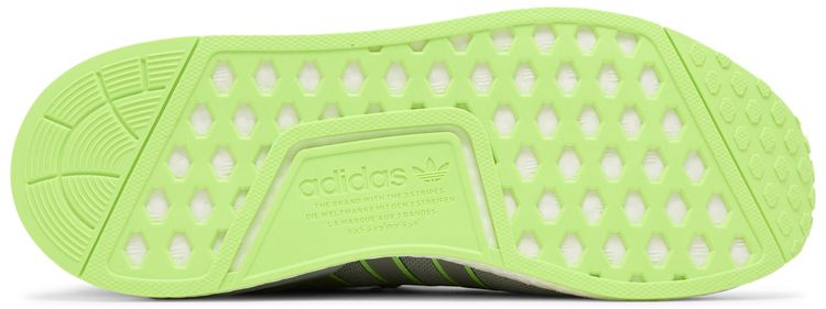 Adidas NMD R1 V2 Grey Signal Green