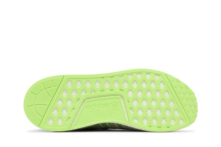 adidas gazelle silver green womens Adidas NMD R1 V2 Signal Green Shoes (Size 42/42.5) main image 1