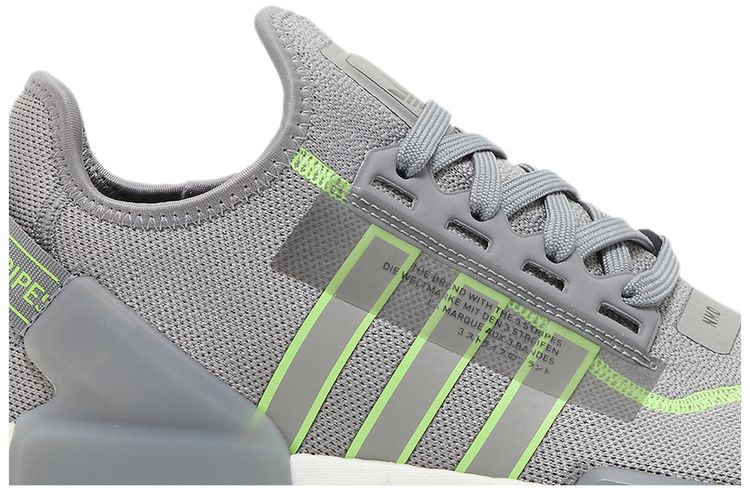 Adidas NMD R1 V2 Grey Signal Green