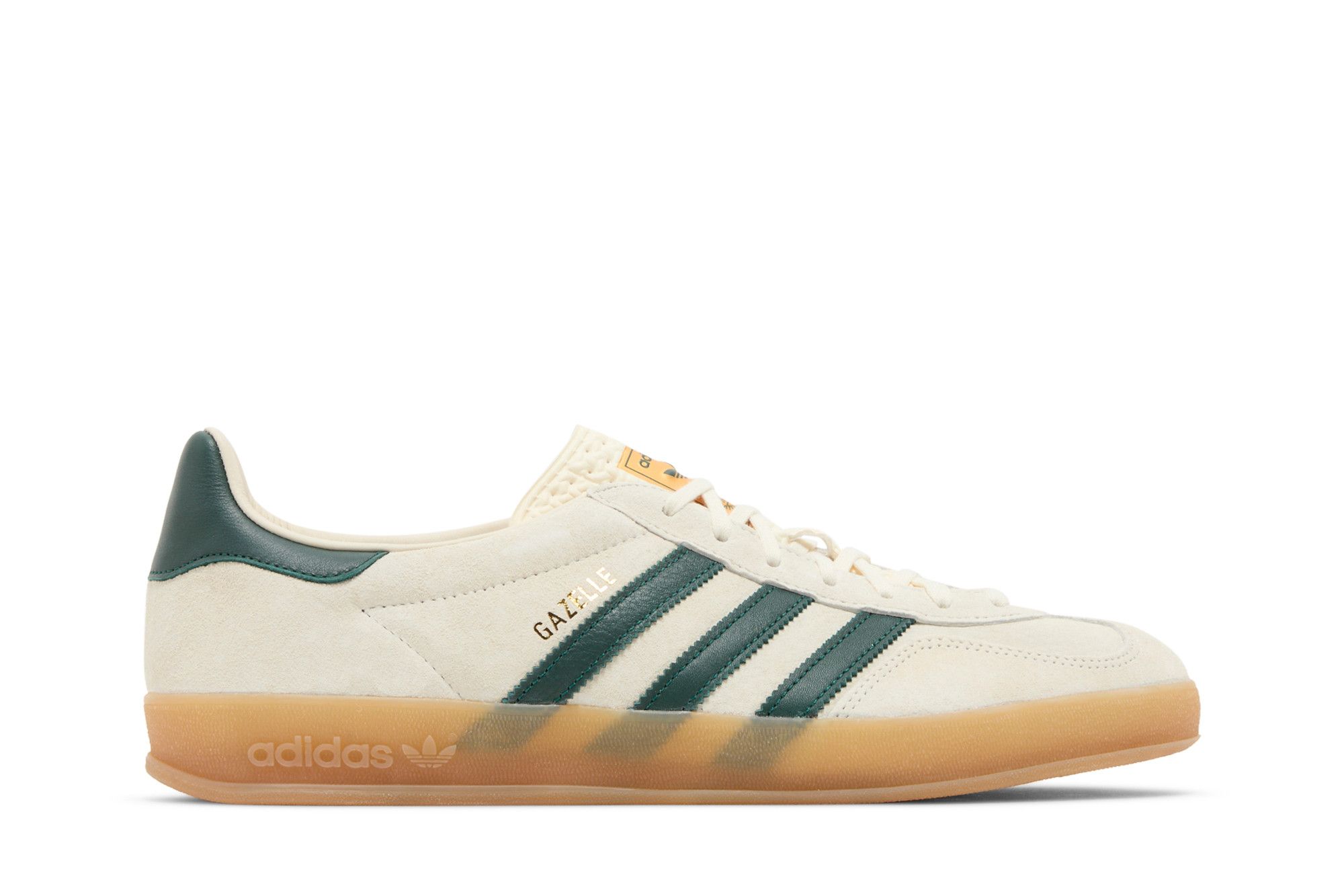 Buy Gazelle Indoor 'Cream White Green Gum' - IH7502 | GOAT
