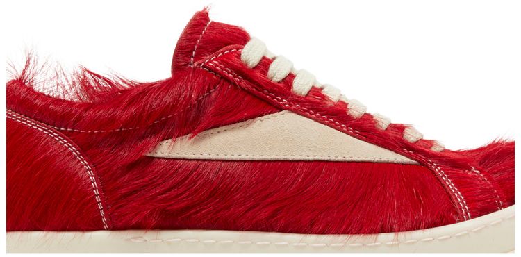 Rick Owens Wmns Pelliccia Vintage Low Cardinal Red